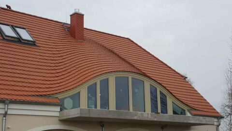 Fledermausgaube mit Biberschwanzziegel-Eindeckung – Referenz 34