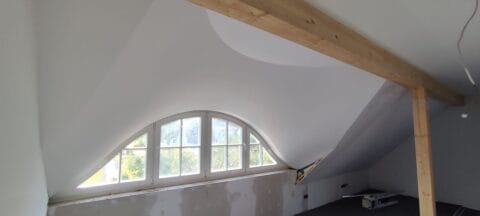 Fledermausgaube im Trockenbau, Innenausbau – Referenz 37