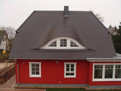 Fledermausgaube mit Biberschwanzziegel-Eindeckung – Referenz 12
