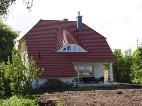 Fledermausgaube mit Biberschwanzziegel-Eindeckung – Referenz 28