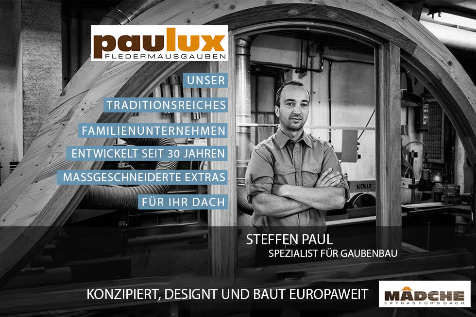Steffen Paul, Spezialist für Gaubenbau bei Paulux Fledermausgauben